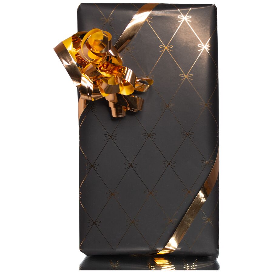 Färdig Presentinslagning Kopparglans